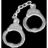 HANDCUFFS PAIR PIN